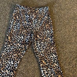 High waist flare bottom pants